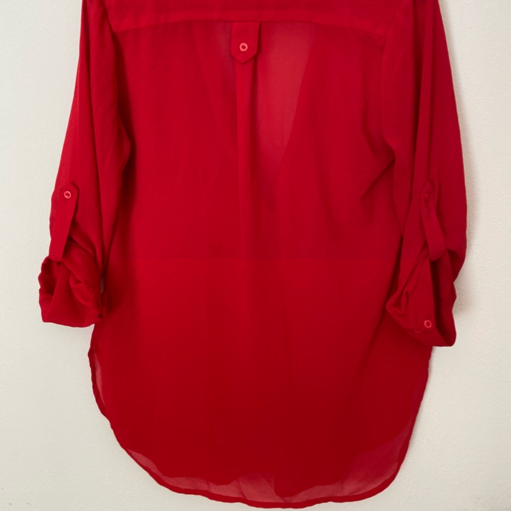 Red blouse - Picture 2 of 2